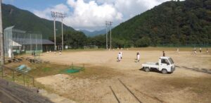 野球部の練習風景